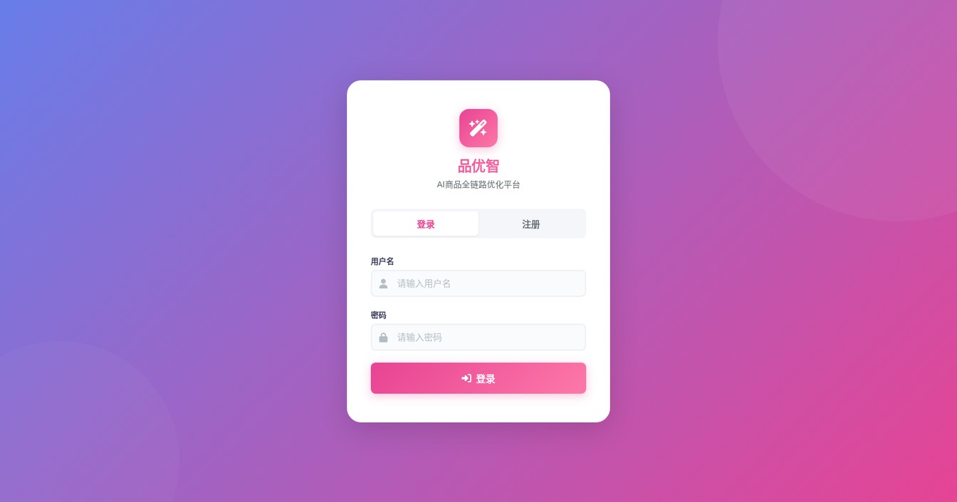 AI 商品内容全链路优化平台